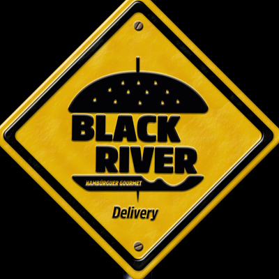 Logo restaurante Black River Hamburgueria