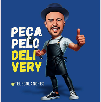 Logo restaurante Teleco Lanches