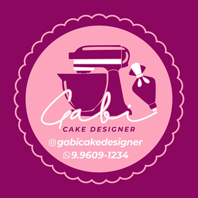 Logo restaurante Gabi Cake Designer