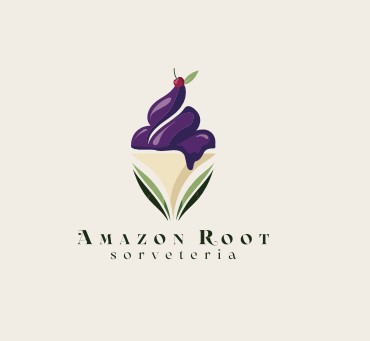 Logo restaurante Amazon Root Sorveteria