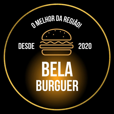 Logo restaurante Bela Burguer e Açaí