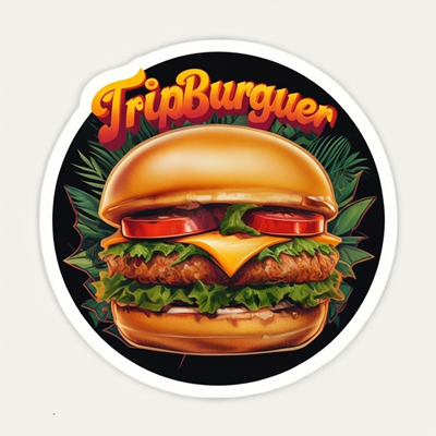 Logo restaurante trip_burguer