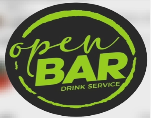 Logo restaurante Open Bar Drink Service   Couvert Artistico R$10,00