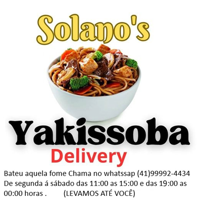 Logo restaurante solano´s yakissoba
