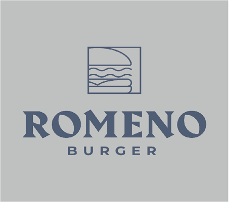 Logo restaurante Romeno Burger - João Pessoa