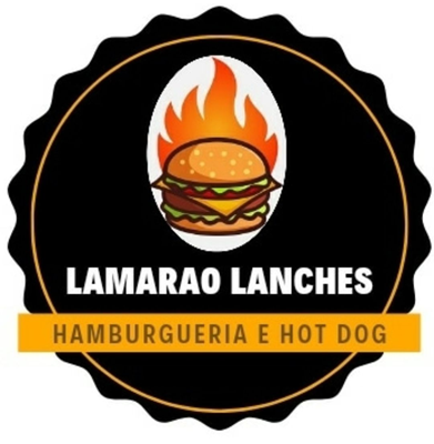 Logo restaurante lamarao lanches