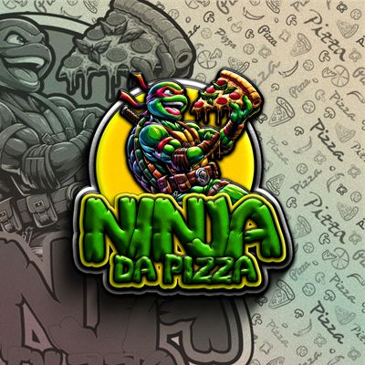 Logo restaurante NINJA DA PIZZA