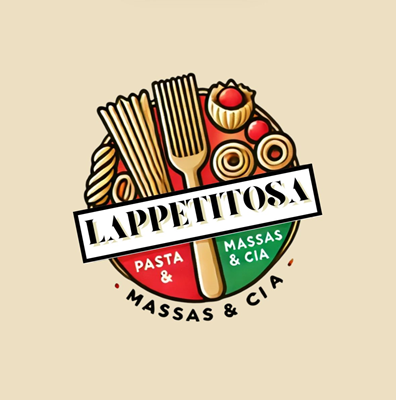 Logo restaurante Lappetitosa - Massas e Cia