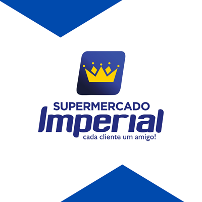Logo restaurante supermercado imperial