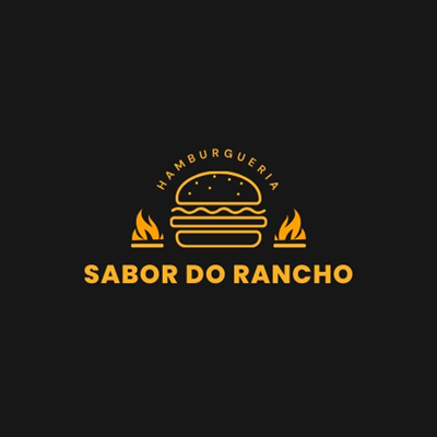 Logo restaurante Hamburgueria Sabor do Rancho