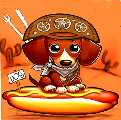 Logo restaurante Oxente Dog
