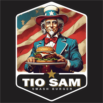 Logo restaurante Tio Sam Smash e Açaí