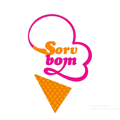 Logo restaurante Sorvbom Sorvetes e Picoles
