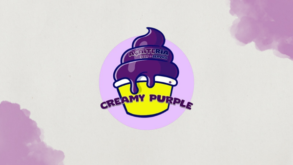Logo restaurante Açaíteria Creamy Purple