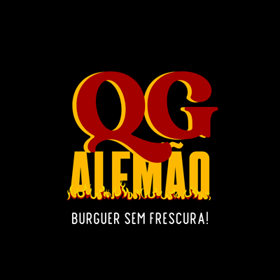 Logo restaurante QG Alemão Burguer