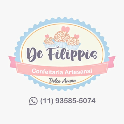 Logo restaurante De Filippis Bolos & Doces