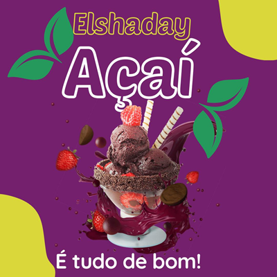 Logo restaurante El Shaday Açaiteria