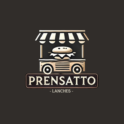 Logo restaurante cupom Prensatto Lanches