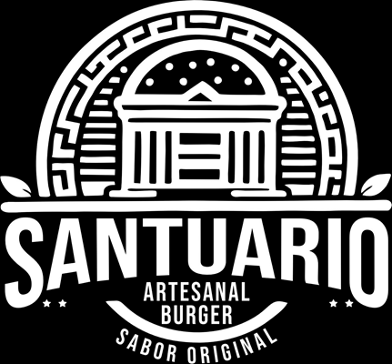 Logo restaurante Cardápio Santuário Burguer