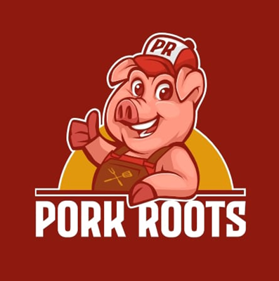 Logo restaurante Pork Roots