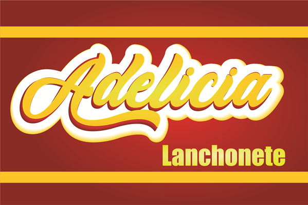 Logo restaurante adelicia lanchonete
