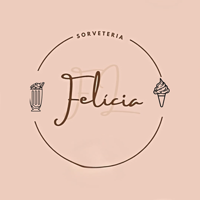 Logo restaurante Sorveteria Felicia