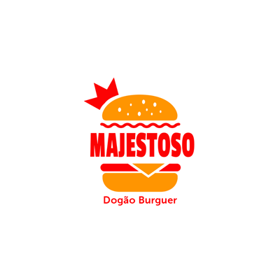 Logo restaurante Majestoso Dogão Burguer 