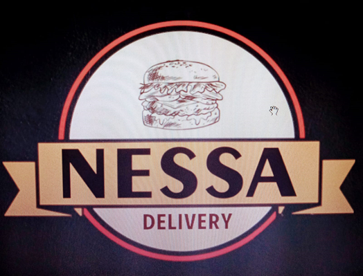 Logo restaurante nessa burguer