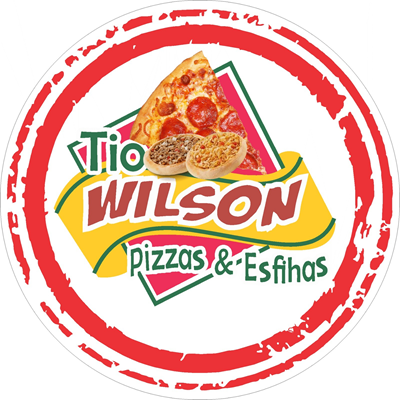 Logo restaurante Tio Wilson Pizzas e Esfihas