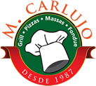 Logo restaurante MCarlujo Pizzaria