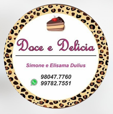 Logo restaurante Doce e Delícia