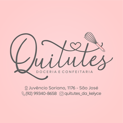 Logo restaurante QUITUTES DA KELYCE