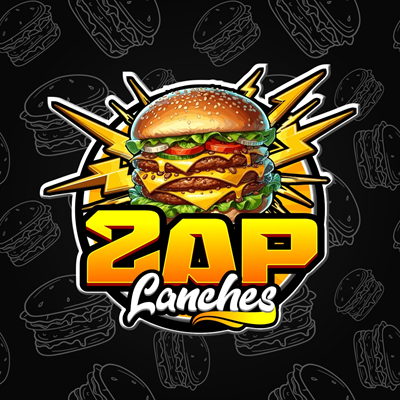 Logo restaurante zap lanche