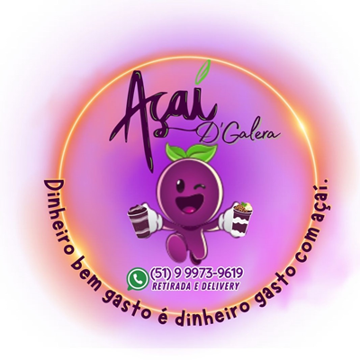 Logo restaurante Açaí D'Galera
