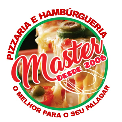 Logo restaurante Pizzaria e Hamburgueria Master