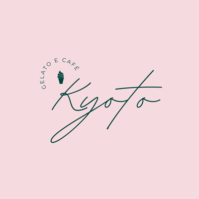 Logo restaurante Kyoto gelato e café