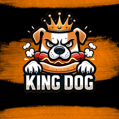 Logo restaurante KING DOG