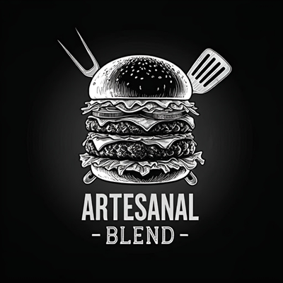 Logo restaurante artesanalblend