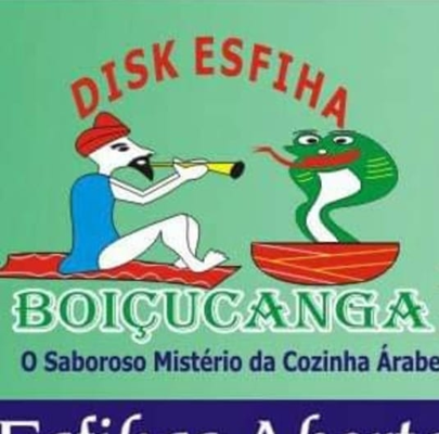 Logo restaurante Disk Esfiha Boiçucanga