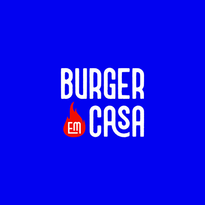 Logo restaurante Burger em Casa