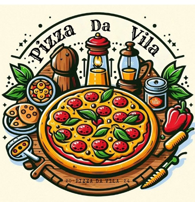 Logo restaurante Pizza da vila