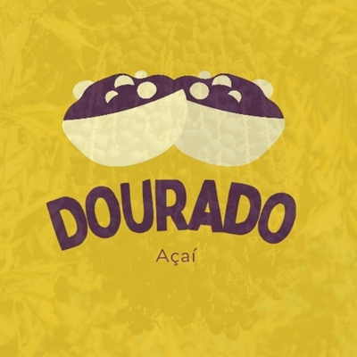 Logo restaurante Dourado Açaí