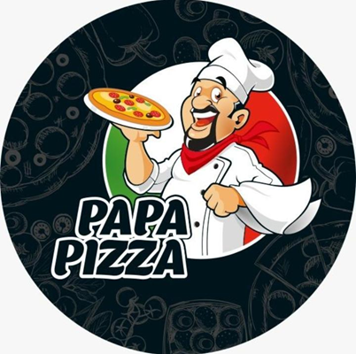 Logo restaurante Papa Pizza