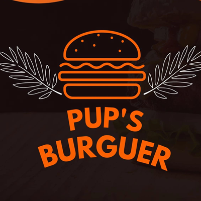 Logo restaurante pup´s burguer