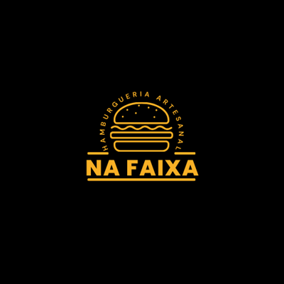 Logo restaurante NA FAIXA - BURGUER