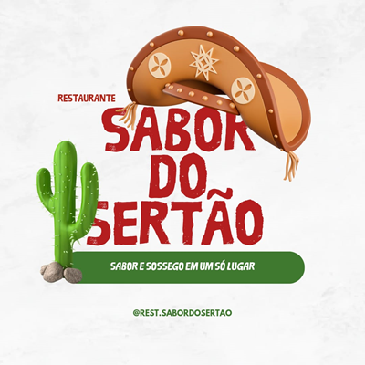 Logo restaurante Sabores Do Sertão