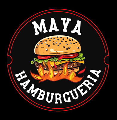 Logo restaurante Maya Hamburgueria