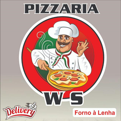 Logo restaurante Pizzaria ws