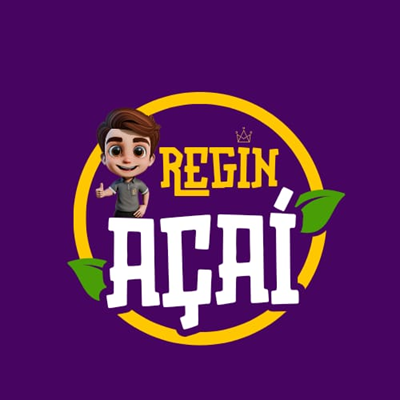 Logo restaurante regin açai