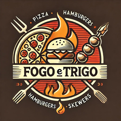Logo restaurante Pizzaria Fogo e Trigo